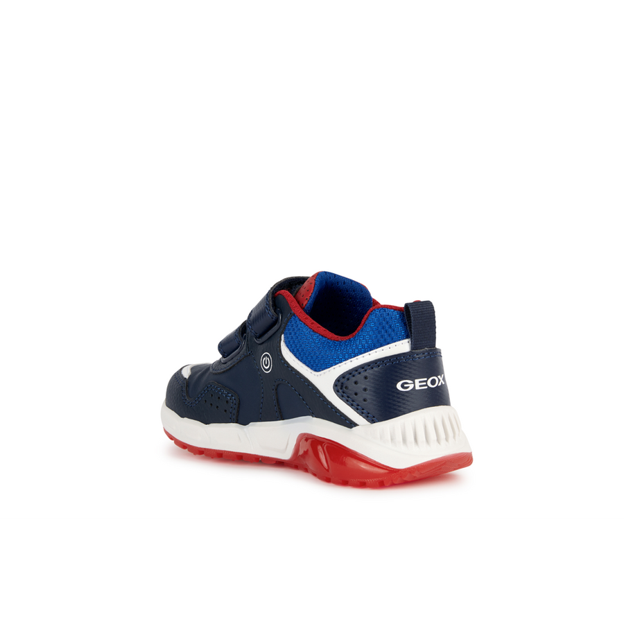Geox - J Spaziale Boy - Navy/Red - Trainers