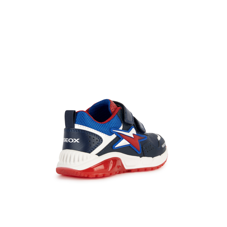 Geox - J Spaziale Boy - Navy/Red - Trainers
