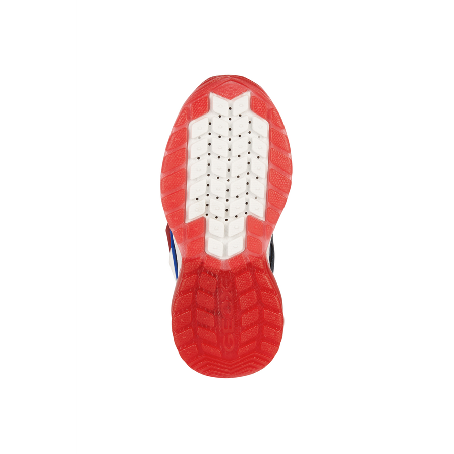 Geox - J Spaziale Boy - Navy/Red - Trainers