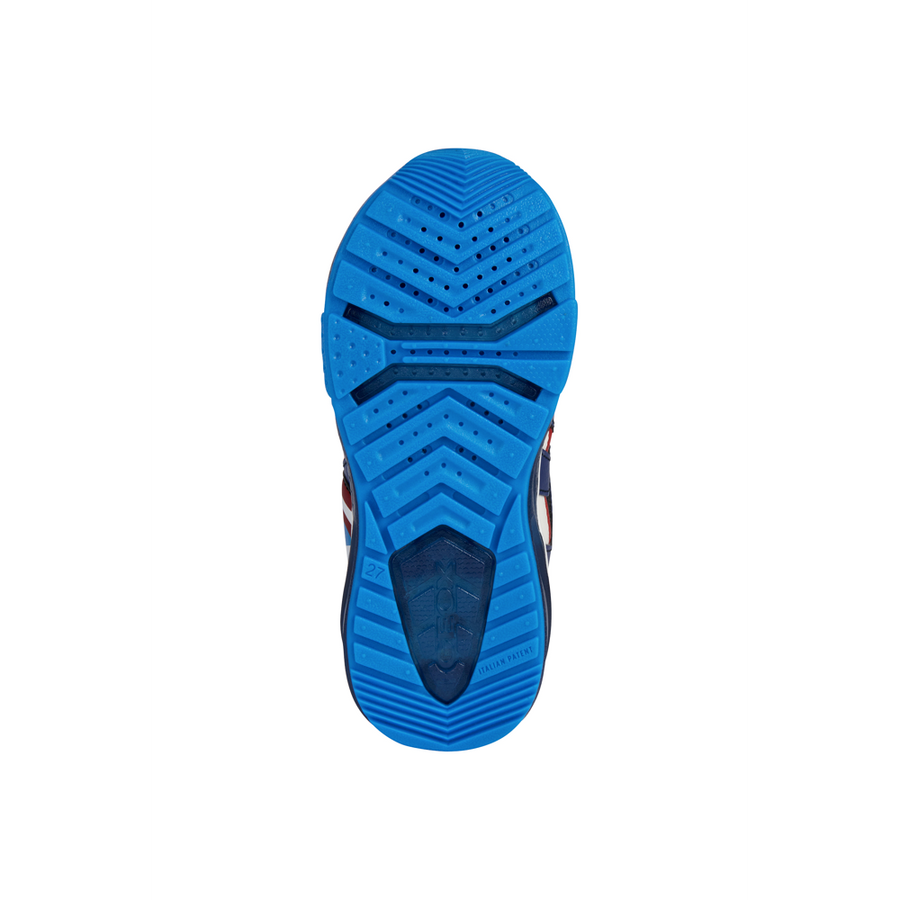 Geox - J Bayonyc Boy - Navy/Red - Trainers
