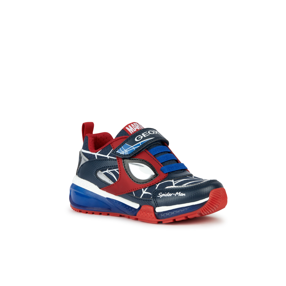 Geox - J Bayonyc Boy - Royal/Red - Trainers