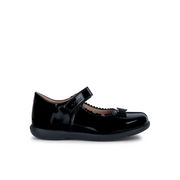 Geox - J Naimara Girl - Black Patent- School Shoes