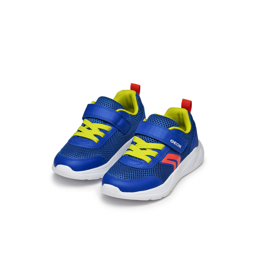 Geox - J Sprintye Boy - Royal/Red - Trainers