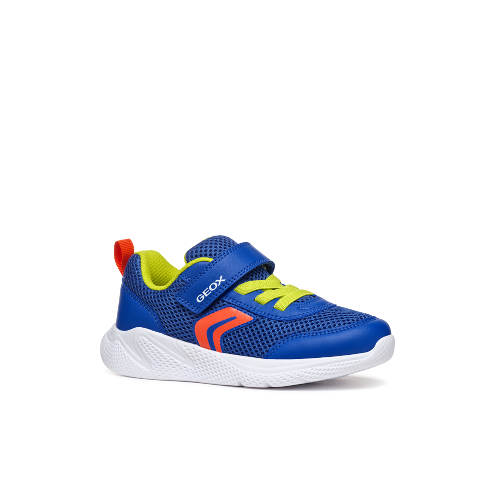Geox - J Sprintye Boy - Royal/Red - Trainers