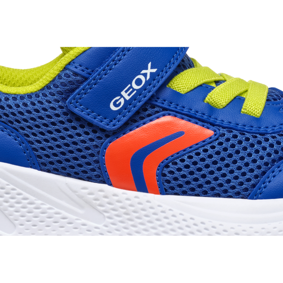 Geox - J Sprintye Boy - Royal/Red - Trainers