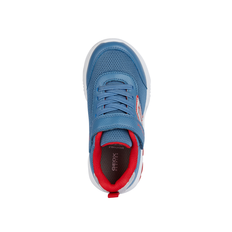 Geox - J Assister Boy - Avio/Red - Trainers