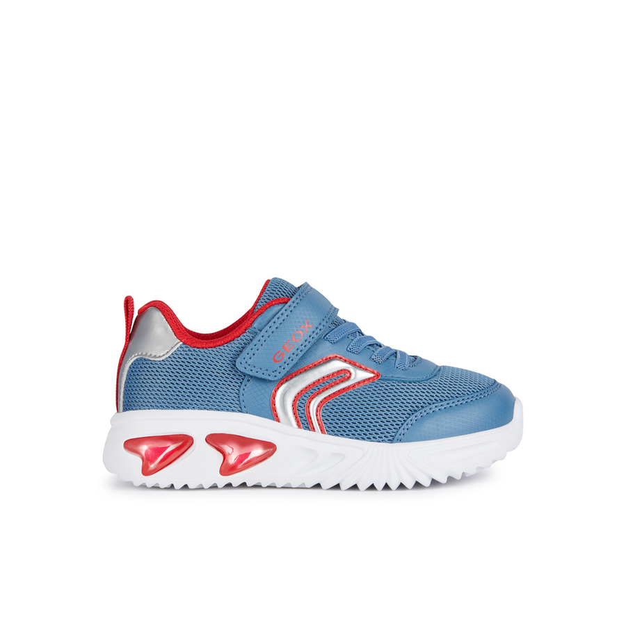 Geox - J Assister Boy - Avio/Red - Trainers