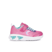 Geox - J Assister Girl - Fuchsia/Aqua - Trainers