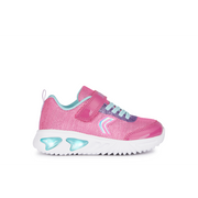 Geox - J Assister Girl - Fuchsia/Aqua - Trainers