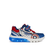 Geox - J Ciberdron Boy - Blue/Red - Trainers