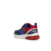 Geox - J Ciberdron Boy - Navy/Red - Trainers