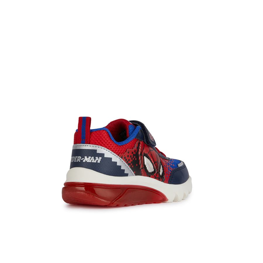 Geox - J Ciberdron Boy - Navy/Red - Trainers