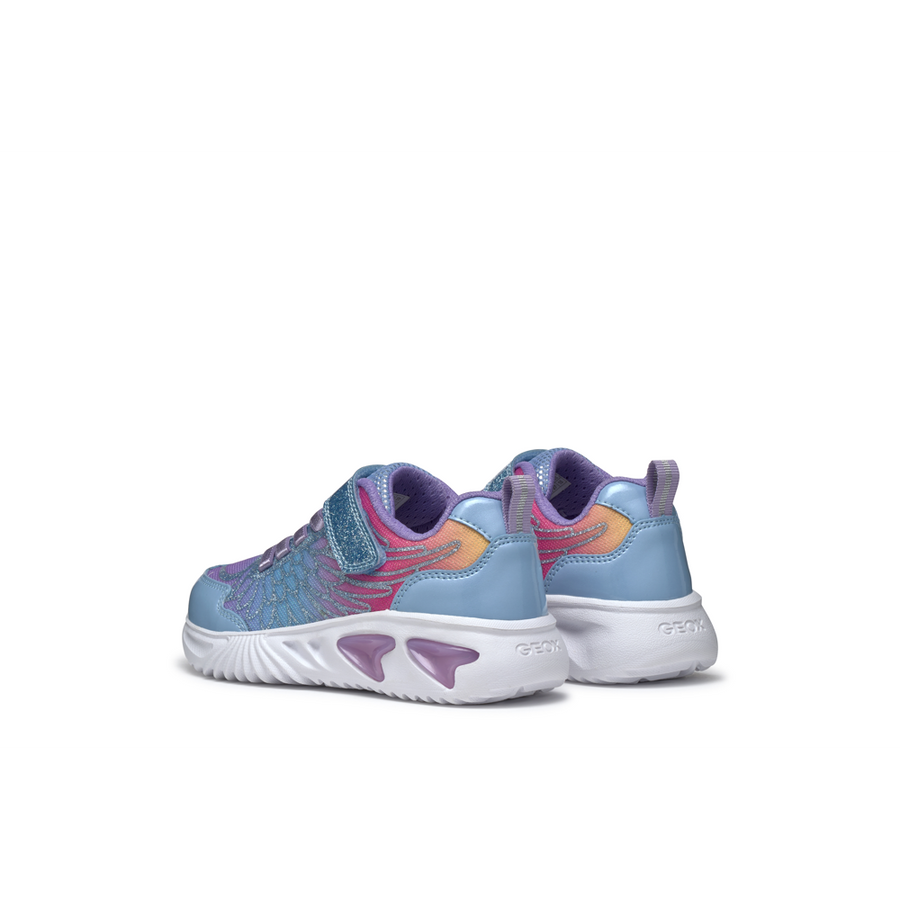 Geox - J Assister - Sky/Multicolour - Trainers
