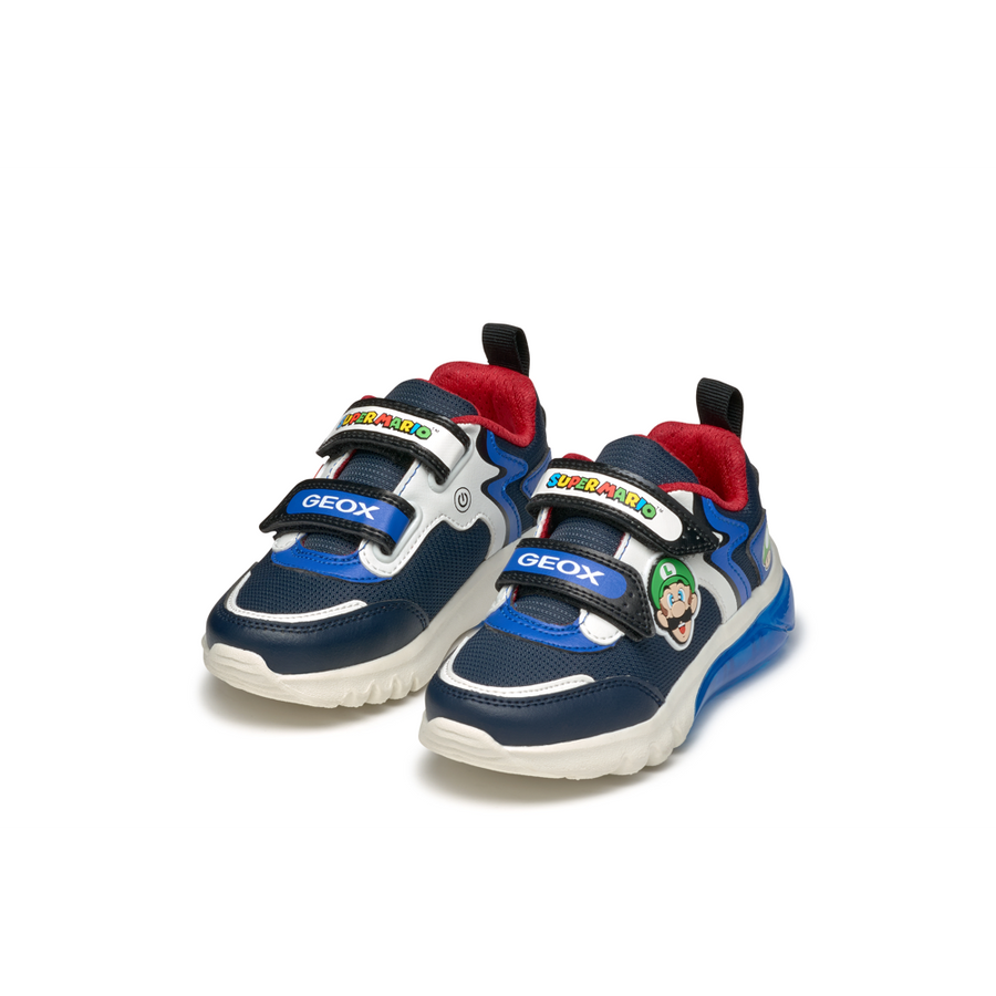 Geox - J Ciberdron - Navy/Royal - Trainers
