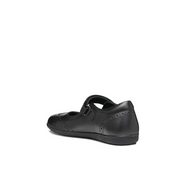 Geox - J Iberide Girl B - Black Smooth Leather - School Shoes