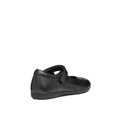 Geox - J Iberide Girl B - Black Smooth Leather - School Shoes
