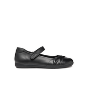 Geox - J Iberide Girl F - Black Smooth Leather - School Shoes
