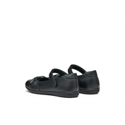 Geox - J Iberide Girl F - Black Smooth Leather - School Shoes