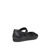Geox - J Iberide Girl F - Black Smooth Leather - School Shoes