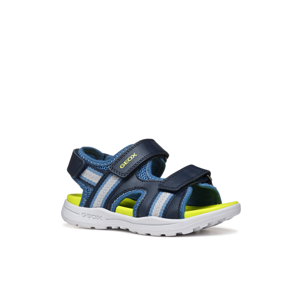 Geox - J Vaniett Boy - Navy/Light Blue - Sandals
