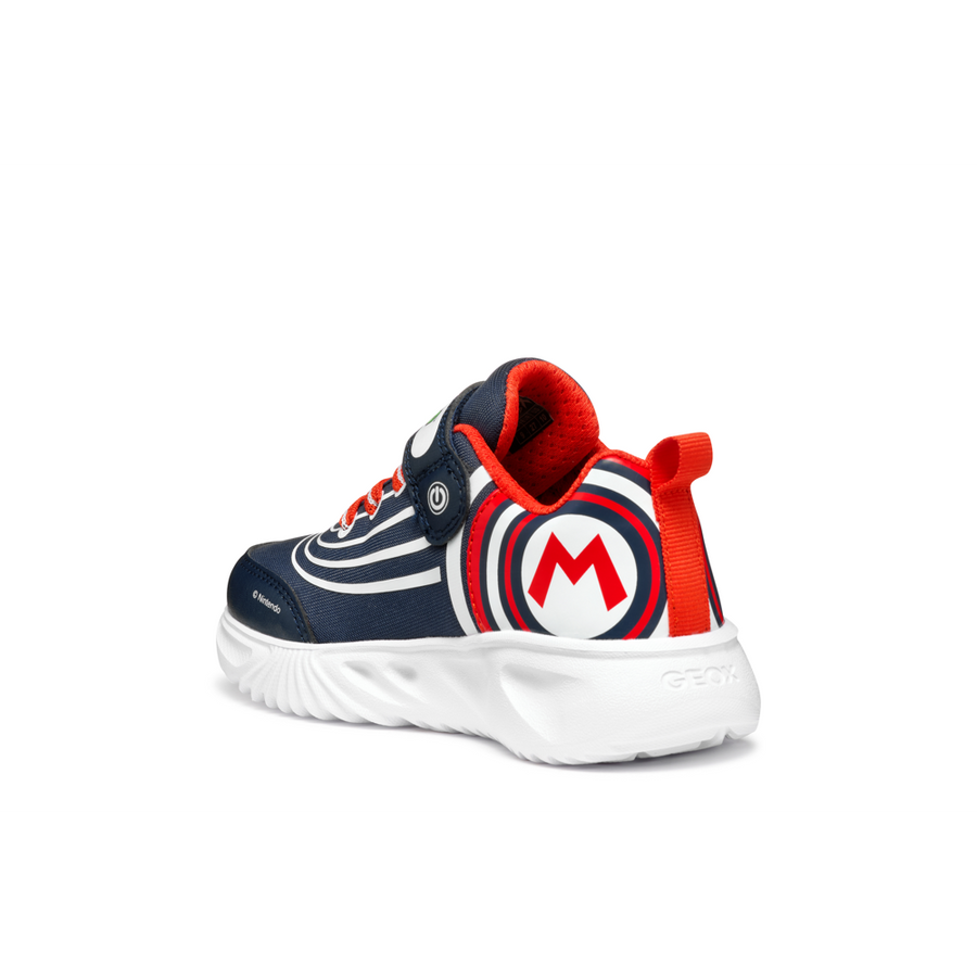 Geox - J Assister Boy - Navy/Red - Trainers