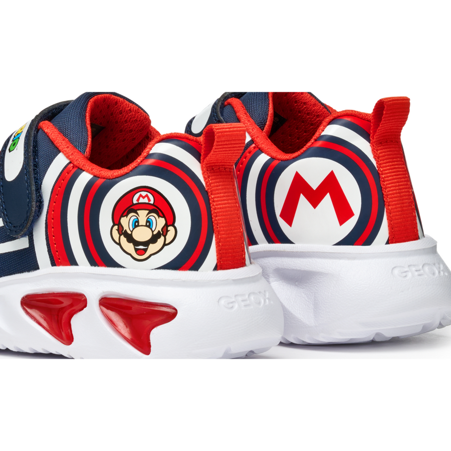 Geox - J Assister Boy - Navy/Red - Trainers