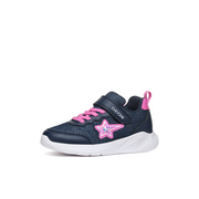 Geox - J Sprintye Girl - Navy/Fuchsia - Trainers