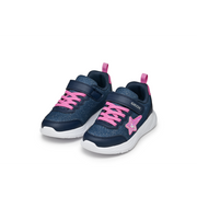Geox - J Sprintye Girl - Navy/Fuchsia - Trainers