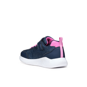 Geox - J Sprintye Girl - Navy/Fuchsia - Trainers