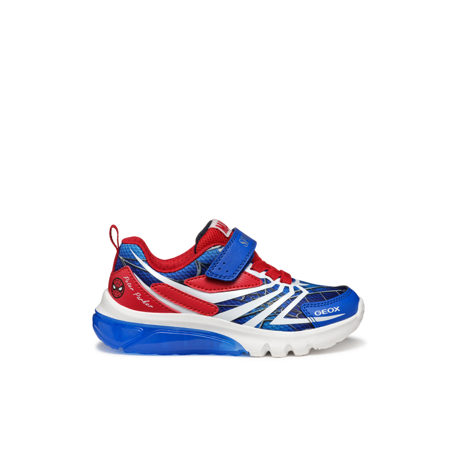 Geox - J Ciberdron Boy - Royal/Red - Trainers