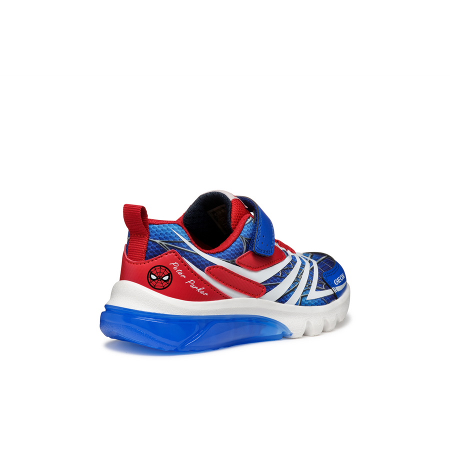 Geox - J Ciberdron Boy - Royal/Red - Trainers