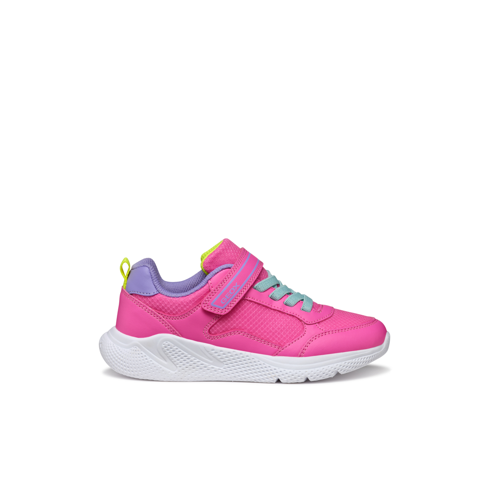Geox - J Sprintye Girl A - Fluo Fuschia/Dk Lilac - Trainers