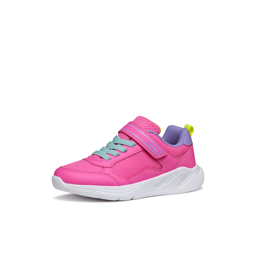 Geox - J Sprintye Girl A - Fluo Fuschia/Dk Lilac - Trainers