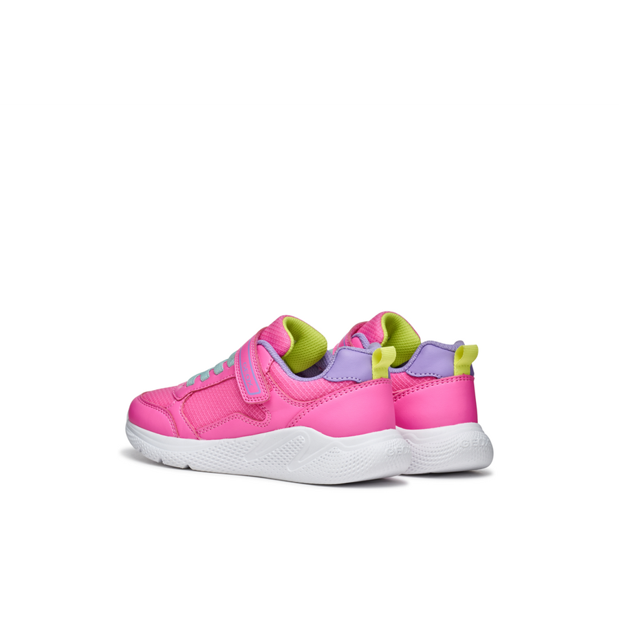 Geox - J Sprintye Girl A - Fluo Fuschia/Dk Lilac - Trainers