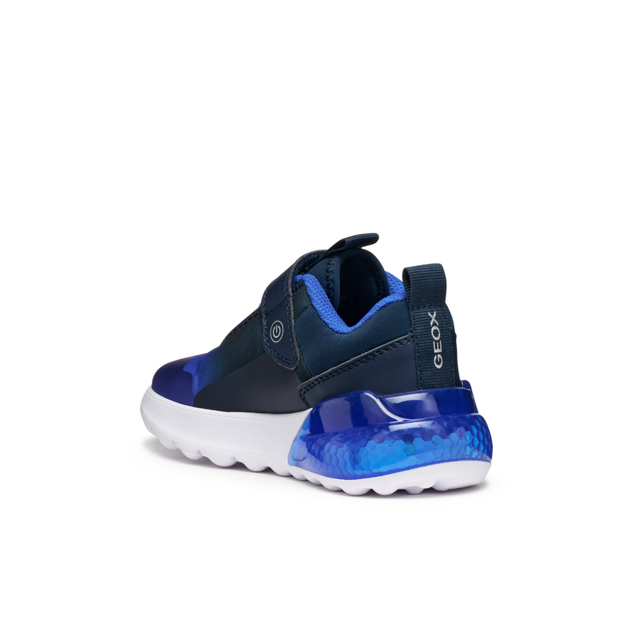 Geox - J Activart Illuminus - Navy/Royal - Trainers