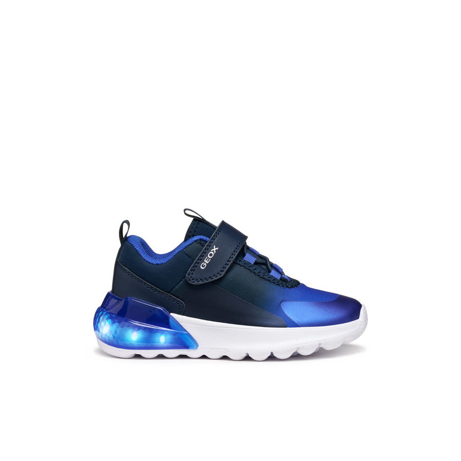 Geox - J Activart Illuminus - Navy/Royal - Trainers
