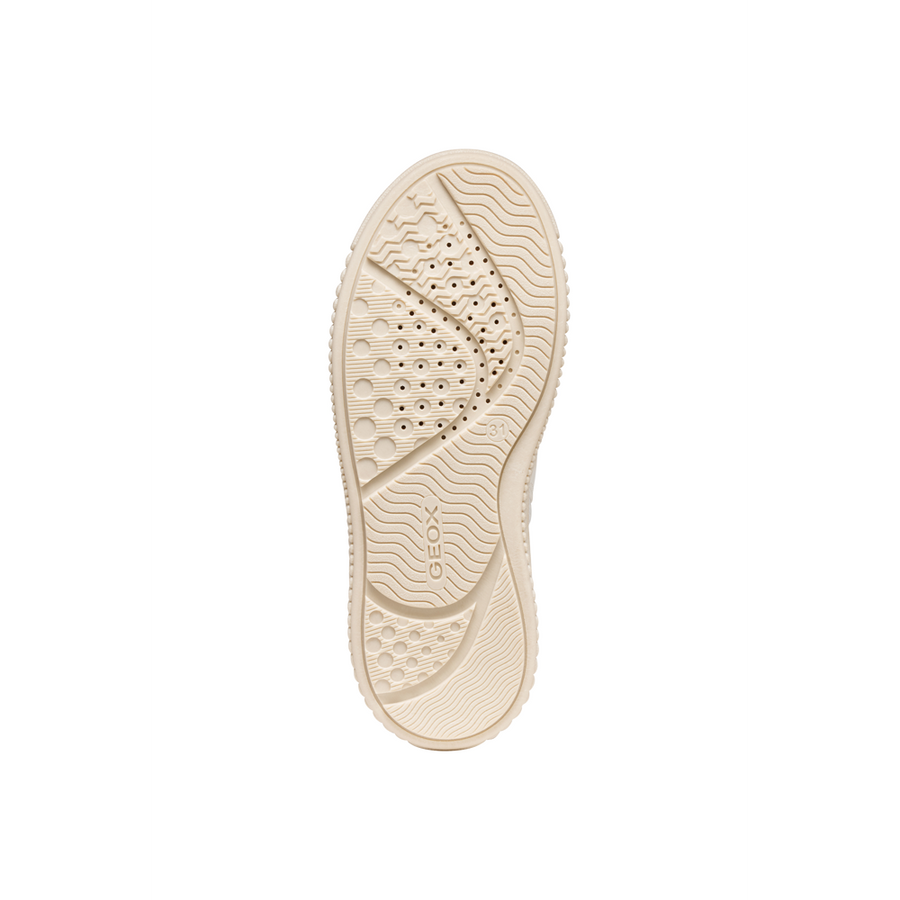 Geox - J Laquinny Girl - White/Fuschia - Boots