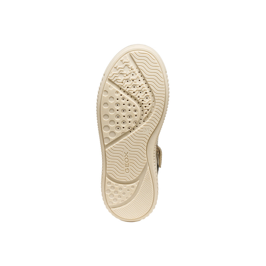 Geox - J Laquinny Girl - Ivory/Platinum - Boots