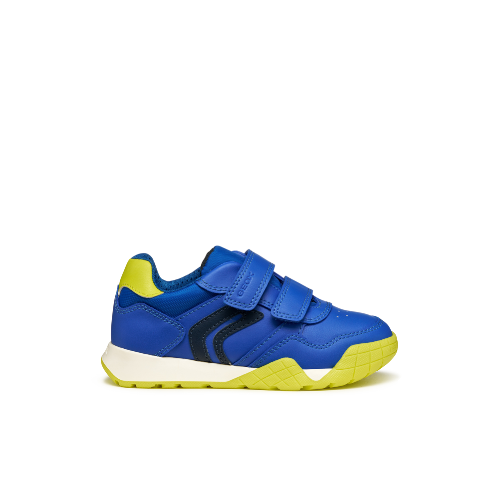Geox - J Ranne- Boy - Royal/Lime - Trainers
