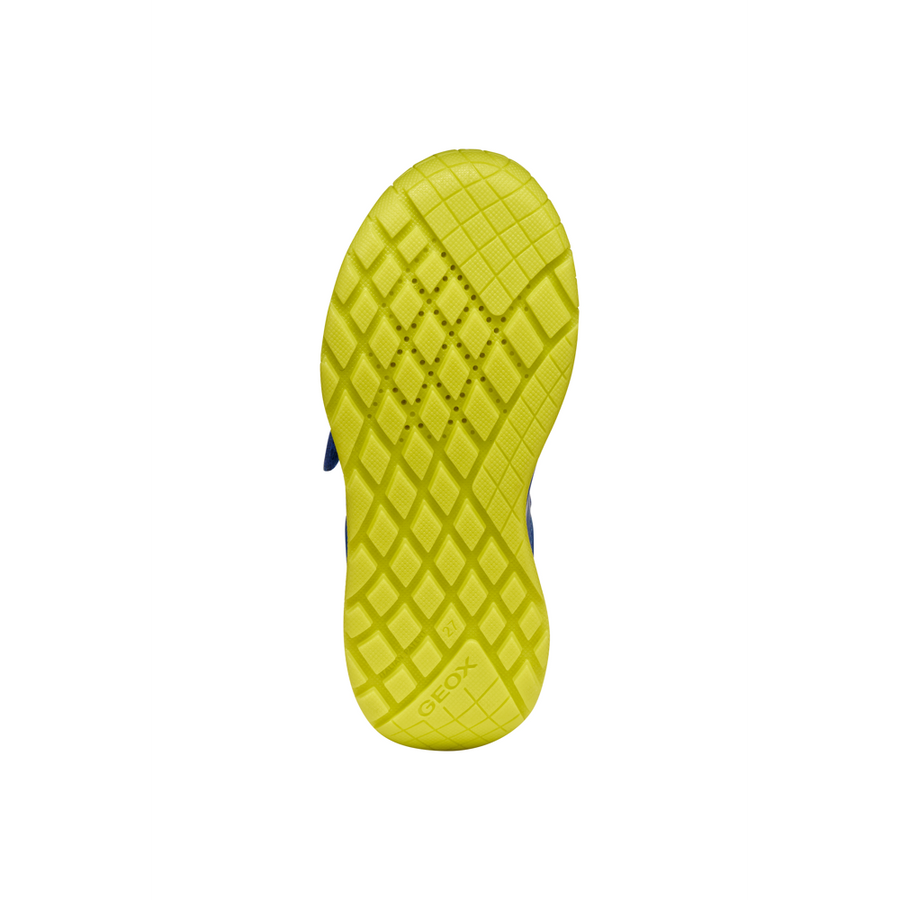 Geox - J Ranne- Boy - Royal/Lime - Trainers