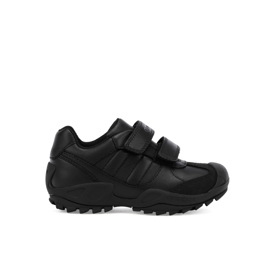 Geox - J N Savage - Black - School Shoes