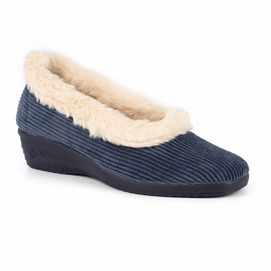 Lunar - Glynis - Navy - Slippers