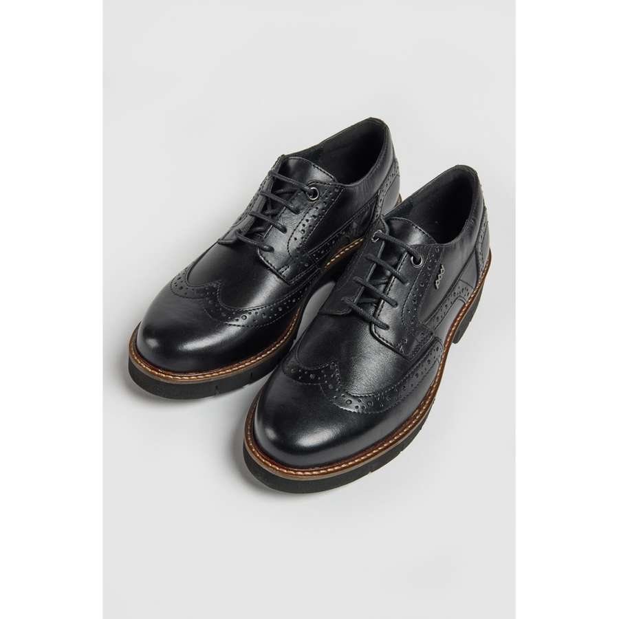 POD - Kacey - Black - School Shoes