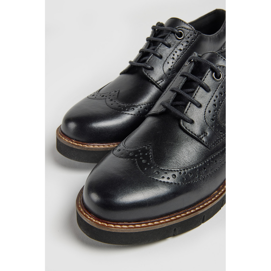 POD - Kacey - Black - School Shoes
