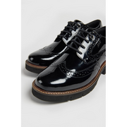 POD - Kacey BP - Black Patent - School Shoes