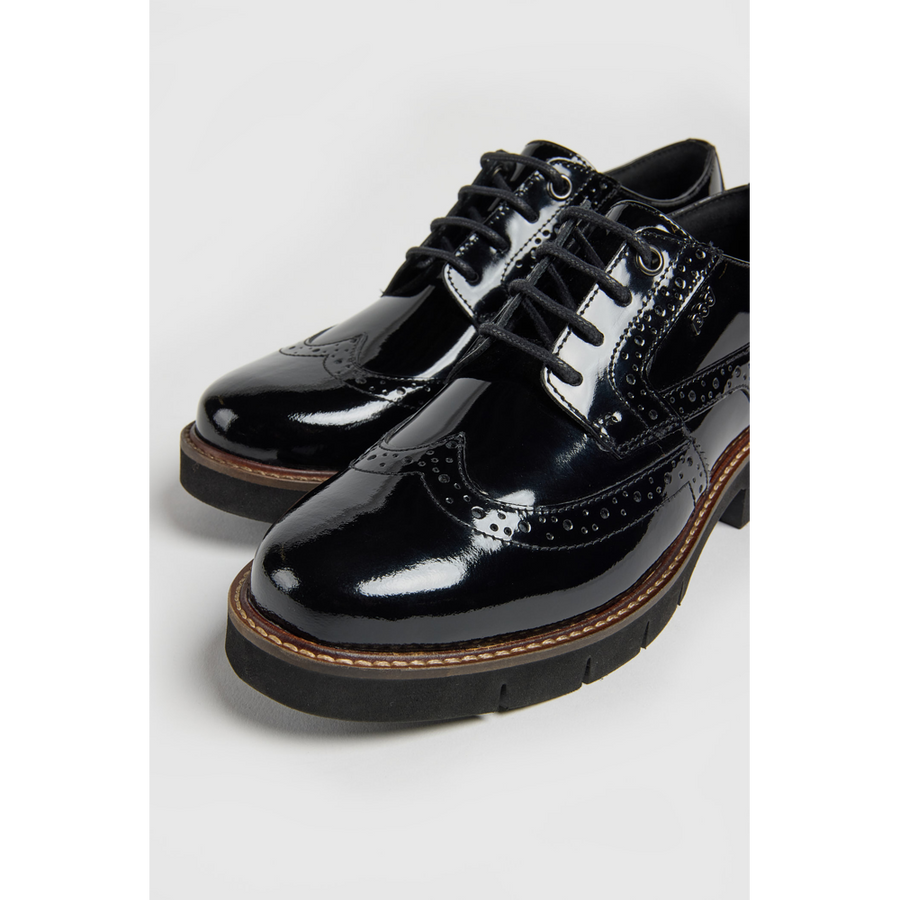 POD - Kacey BP - Black Patent - School Shoes