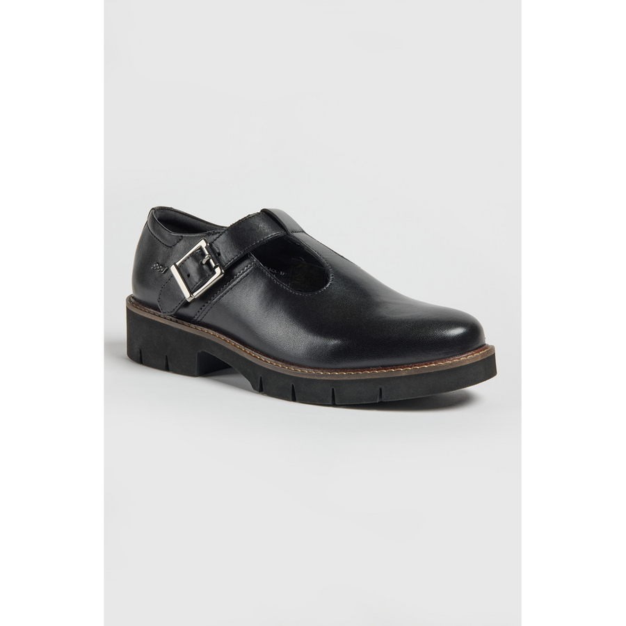 POD - Kayla - Black - School Shoes