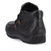Rieker - L1787-00 - Schwarz/Wine/Brandy - Boots
