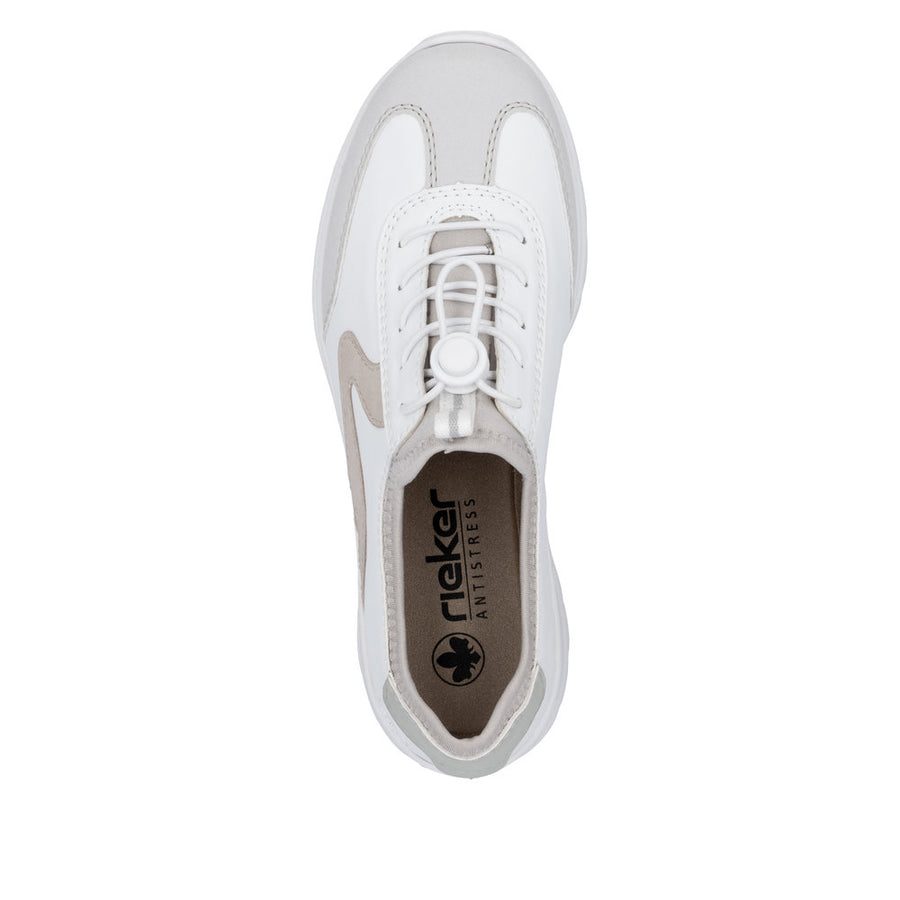 Rieker - L32G9-80 - Quarz/Weiss/Rose/Palecyan - Shoes