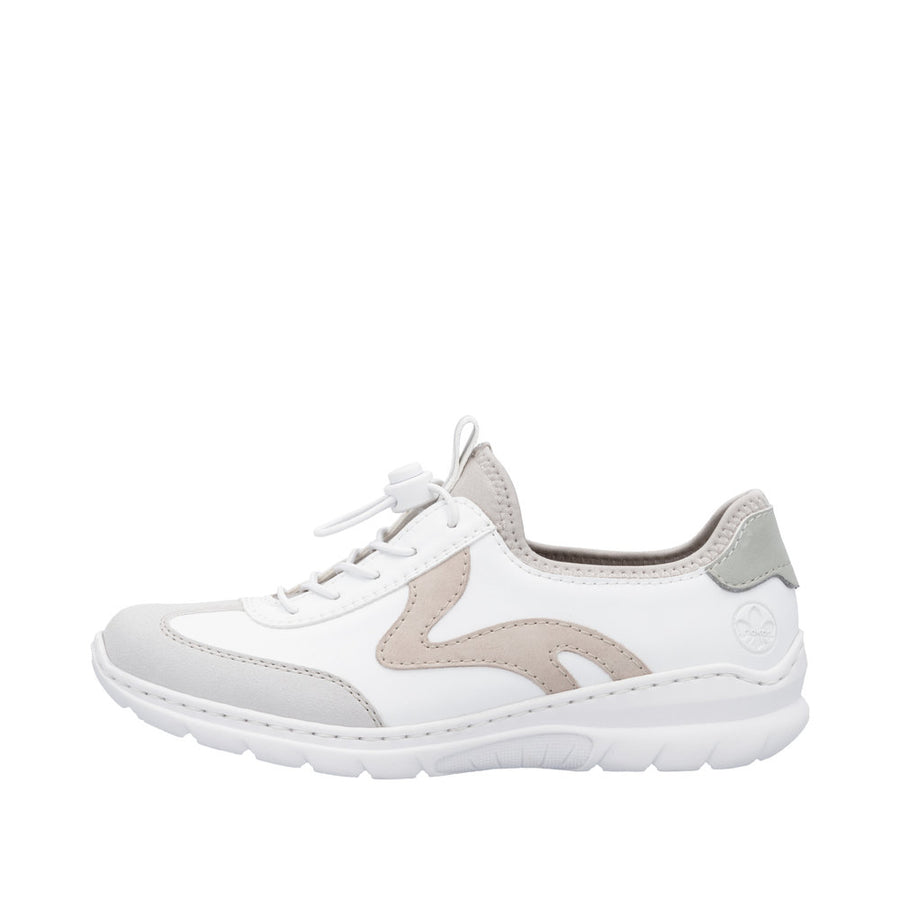 Rieker - L32G9-80 - Quarz/Weiss/Rose/Palecyan - Shoes